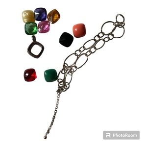 Joan Rivers Interchangeable Cabochon Necklace